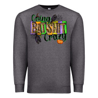 Charcoal Heather Going bat shit crazy Premium Sweatshirt - NancyCooperArtShop