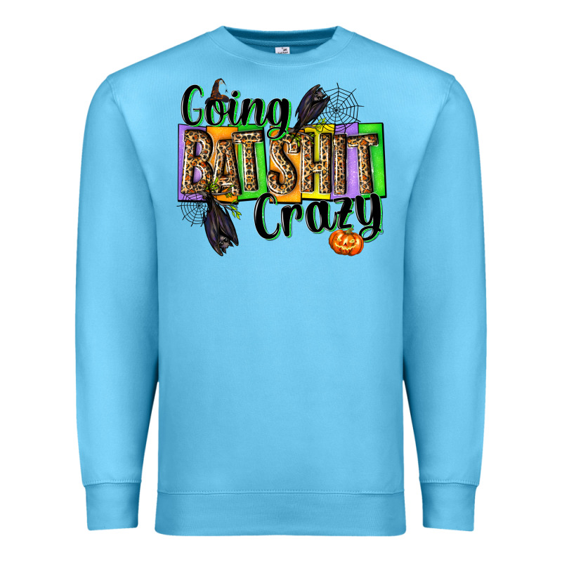 Going Bat Shit Crazy Premium Sweatshirt by NancyCooperArtShop | Teevron
