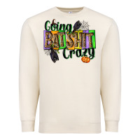 Sandshell Going bat shit crazy Premium Sweatshirt - NancyCooperArtShop