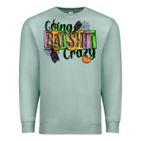 Seafoam Going bat shit crazy Premium Sweatshirt - NancyCooperArtShop