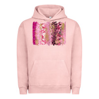 Pigment Salmon cancer brushstroke Urban Hoodie - FaDigitalArtStudio