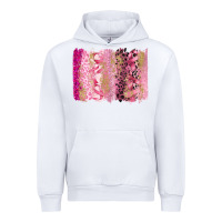 White cancer brushstroke Urban Hoodie - FaDigitalArtStudio