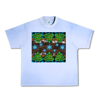 Grape Ice Christmas tree with snow Urban Heavy Tee - AdoDesignShop