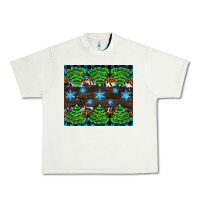 Pistachio Christmas tree with snow Urban Heavy Tee - AdoDesignShop