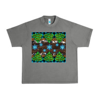 Tornado Christmas tree with snow Urban Heavy Tee - AdoDesignShop