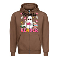 Chestnut romance reader Zipper Hoodie - Artiststas