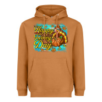 Meerkat Happy Turkey Day Heavyweight Hoodie - texasbilliewilder