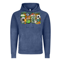 Vintage Denim soccer coffee Vintage Hoodie - Jasminsmagicworld