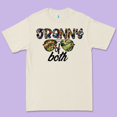 Granny Of Both Premium Tee Designed By Cowhidedigitalart