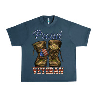 Midnight Navy proud veteran camo shoes Urban Heavy Tee - Jasminsmagicworld