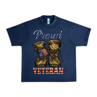 Navy proud veteran camo shoes Urban Heavy Tee - Jasminsmagicworld