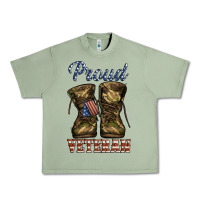 Oil Green proud veteran camo shoes Urban Heavy Tee - Jasminsmagicworld