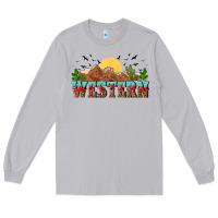 Moon Dust western Long Sleeve Tee - NancyCooperArtShop