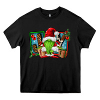 Black joy green gnomes Heavy Core Tee - FaDigitalArtStudio
