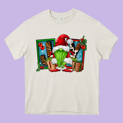 Joy Green Gnomes Heavy Core Tee Designed By Fadigitalartstudio