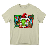 Mossy joy green gnomes Heavy Core Tee - FaDigitalArtStudio