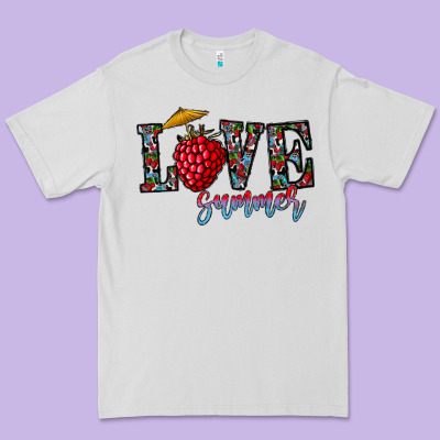 Love Summer Premium Tee Designed By Cowhidedigitalart