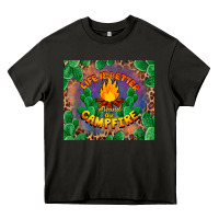 Asphalt life is better around the campfire Heavy Core Tee - BarkalooDesign