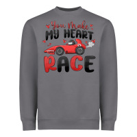 Storm you make my heart race valentine's day Heavyweight Sweatshirt - MaliasSmallBusiness