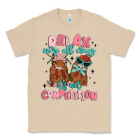 Mushroom relax we're all crazy it's not competition Classic Tee - MaliasSmallBusiness