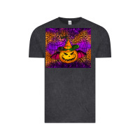 Vintage Black halloween jack o'lantern tumbler Vintage Tee - Jasminsmagicworld