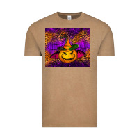 Vintage Coffee halloween jack o'lantern tumbler Vintage Tee - Jasminsmagicworld