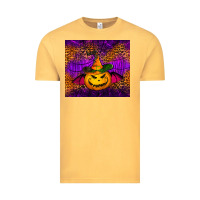Vintage Mustard halloween jack o'lantern tumbler Vintage Tee - Jasminsmagicworld