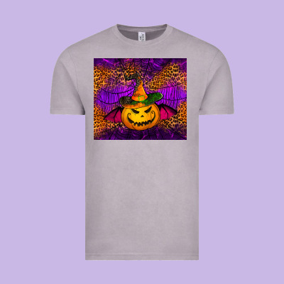 Halloween Jack O'lantern Tumbler Vintage Tee Designed By Jasminsmagicworld