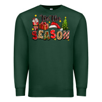 Sports Green tis the season christmas Premium Sweatshirt - texasbilliewilder