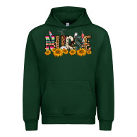 Forest Green Western Nurse Sunflower Urban Hoodie - FaDigitalArtStudio