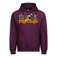 Mauve Wine Western Nurse Sunflower Urban Hoodie - FaDigitalArtStudio