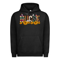 Pigment Black Western Nurse Sunflower Urban Hoodie - FaDigitalArtStudio