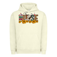 Pigment Pistachio Western Nurse Sunflower Urban Hoodie - FaDigitalArtStudio