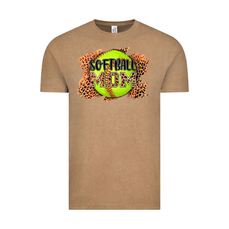 Softball Mom Vintage Tee by AdoDesignShop | Teevron