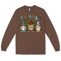Chestnut western gnomies Long Sleeve Tee - NancyCooperArtShop