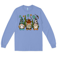 Colony Blue western gnomies Long Sleeve Tee - NancyCooperArtShop