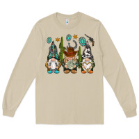 Mushroom western gnomies Long Sleeve Tee - NancyCooperArtShop