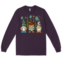 Plum western gnomies Long Sleeve Tee - NancyCooperArtShop