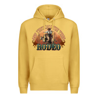 Antique Gold And they call the thing rodeo bull bullfighter Premium Hoodie - HowdyJamesFarm