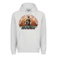 Dove Grey And they call the thing rodeo bull bullfighter Premium Hoodie - HowdyJamesFarm