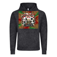 Vintage Black merry Christmas heifer Vintage Hoodie - Jasminsmagicworld