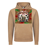 Vintage Coffee merry Christmas heifer Vintage Hoodie - Jasminsmagicworld