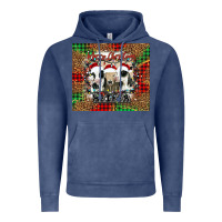 Vintage Denim merry Christmas heifer Vintage Hoodie - Jasminsmagicworld