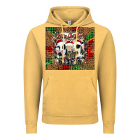Vintage Mustard merry Christmas heifer Vintage Hoodie - Jasminsmagicworld
