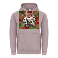 Vintage Zinc merry Christmas heifer Vintage Hoodie - Jasminsmagicworld