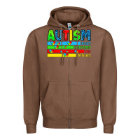 Chestnut autism Zipper Hoodie - Artiststas