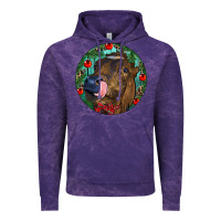 Cloud Purple Longhorn Cow Christmas Vintage Hoodie - RanaPortraitStore