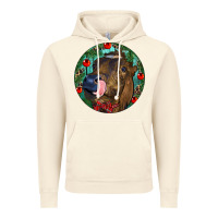 Vintage Artic Longhorn Cow Christmas Vintage Hoodie - RanaPortraitStore