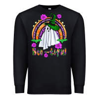Black Boo-tiful ghost Premium Sweatshirt - NancyCooperArtShop