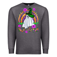 Charcoal Heather Boo-tiful ghost Premium Sweatshirt - NancyCooperArtShop